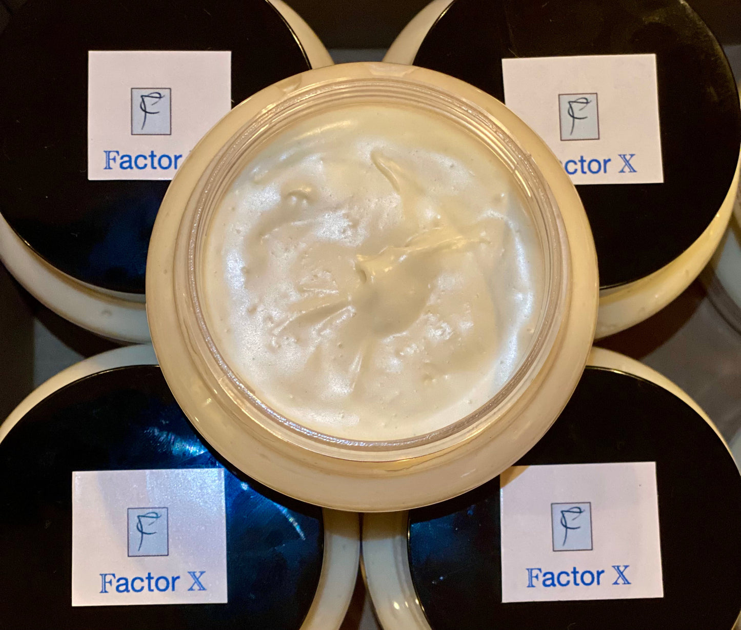 Factor X - Organic Skin moisturizer, blend of pure whipped shea butter with coconut oil and fresh scent of Eucalyptus