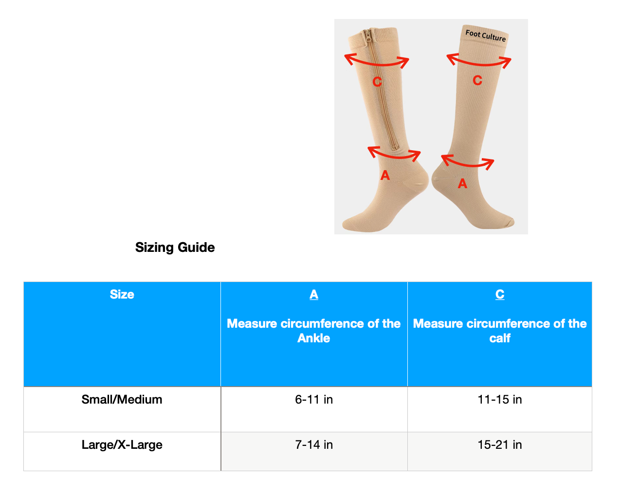 Easy ON - Medical Grade Recovery Compression Zipper Socks 15-20 mmHg